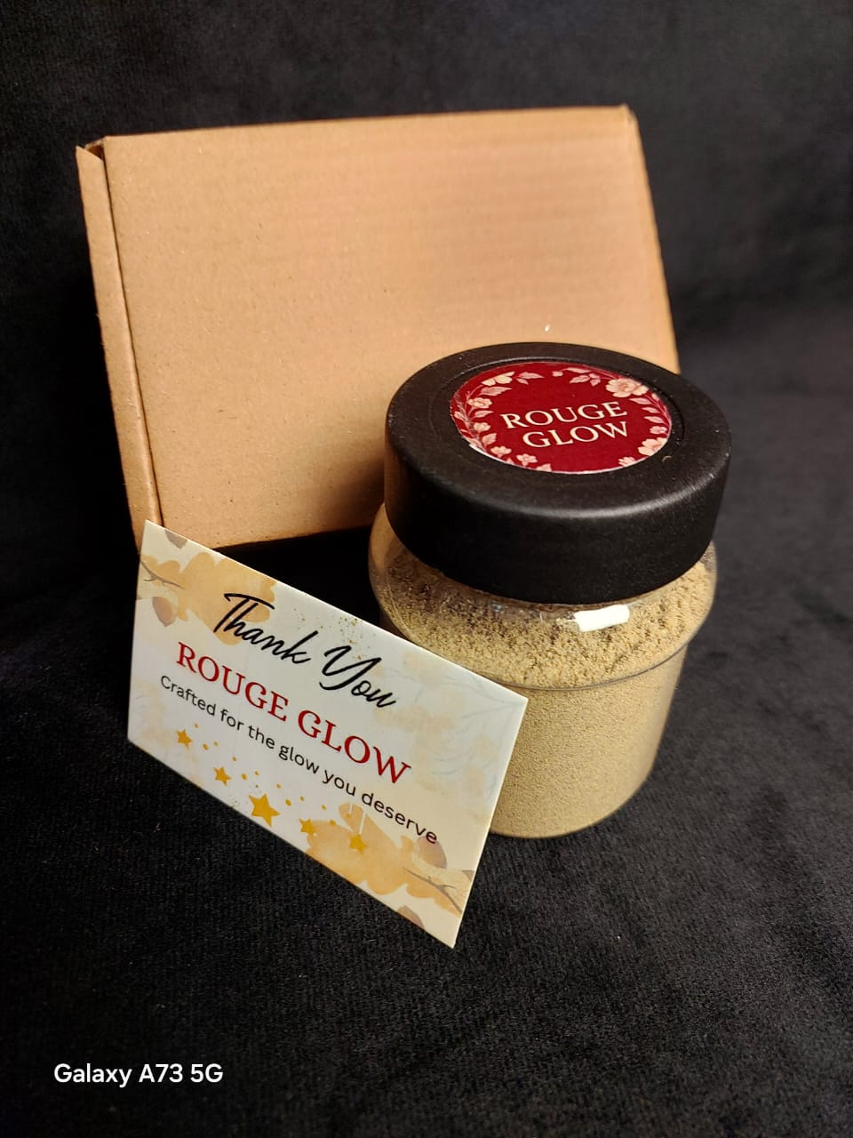 Oil control glow mask